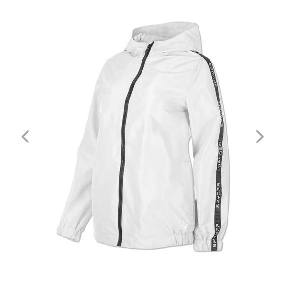 NWT Spyder Women's Taped Windbreaker - MEDIUM - white - MEDIUM - Picture 2 of 5